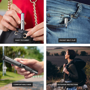 Dispositivo de Defensa Personal Directo de Fábrica con Luz Estroboscópica Brillante y Alarma Fuerte, Compatible con Uso Civil para Supervivencia en Emergencias - Product Image 6