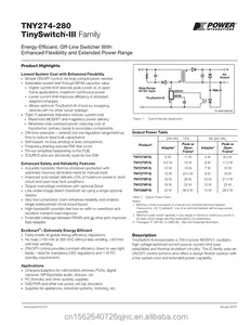 Regulator tegangan TNY279PN DIP-7 AC-DC