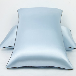 Vente en gros n ° quantité minimale de commande <span class=keywords><strong>Amazoo</strong></span>, literie de luxe pour la maison, passepoil en polyester, soie satinée à mémoire de forme, taie d'oreiller - Product Image 3