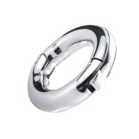 Nouvelle bague de compression et d'étirement pour pénis et scrotum en alliage de zinc, avec système de verrouillage, 100% étanche