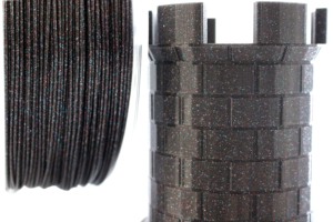 Filament PLA Pro Sting 3D <span class=keywords><strong>Prusament</strong></span> Pla Three Galaxy Black 1,75 mm, filament d'imprimante 3D, filament 1,75 mm, filament 1 kg - Product Image 3