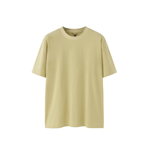 Camiseta Oversize de Lujo para Hombre, 100% Algodón Grueso de Alta Calidad, 280 Gsm, Cuello Simulado, Corte Holgado y Pesado - Product Image 3