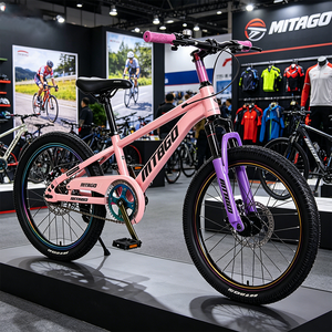 Bicicleta de <span class=keywords><strong>Montaña</strong></span> para Niños MTBGO, Multifuncional, 20 Pulgadas, Cuadro de Acero, Estable, Deportiva, para Niños - Product Image 4