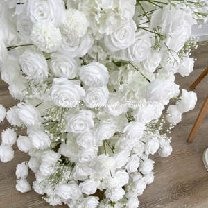 عرس الديكور زهرة أو القرن الحرير خلفية الزفاف الاصطناعي قوس - Product Image 6