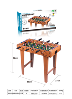 Jeu de table de football intérieur en bois pour enfants marquant des jouets de football compétitifs pour le divertissement interactif parent-enfant