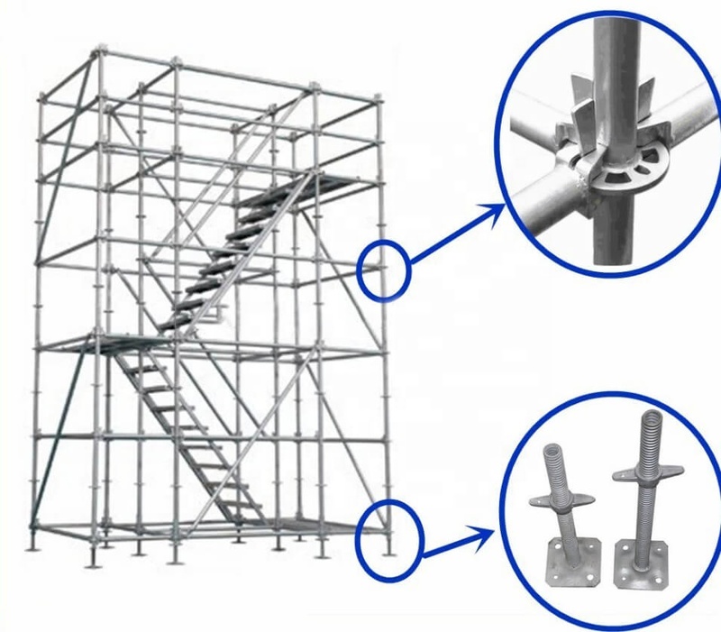 China Safety Galvanized Aluminium Material Ringlock