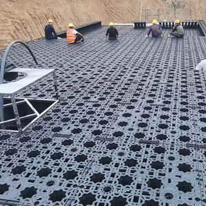 Système <span class=keywords><strong>de</strong></span> collecte et <span class=keywords><strong>de</strong></span> réutilisation des eaux <span class=keywords><strong>de</strong></span> <span class=keywords><strong>pluie</strong></span> en plastique PP, filtre <span class=keywords><strong>de</strong></span> récolte, conception modulaire haute résistance, garantie 1 an, caisses <span class=keywords><strong>de</strong></span> drainage - Product Image 1