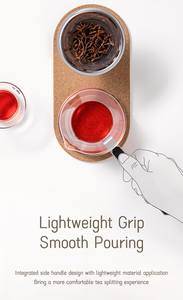 Humsle Glass <span class=keywords><strong>Tea</strong></span> Pot 300 Ml/10 oz Bule com Infusor Removível Pressione um botão para filtrar a sopa de chá - Product Image 3