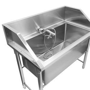Station de lavage professionnelle pour chiens en acier inoxydable 304 - Product Image 4
