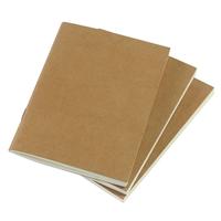 Kraft A4 A5 B5 Stationnaire Couverture Souple Cahier de Notes d'Exercice et Agenda Livre Impression Cuir Promotion Relié Livre de Composition