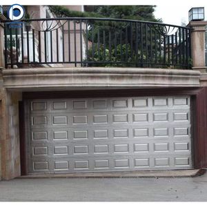 <span class=keywords><strong>Porte</strong></span> <span class=keywords><strong>de</strong></span> <span class=keywords><strong>garage</strong></span> sectionnelle automatique <span class=keywords><strong>motorisée</strong></span> en aluminium isolé <span class=keywords><strong>de</strong></span> style moderne Prima pour la maison - Product Image 1