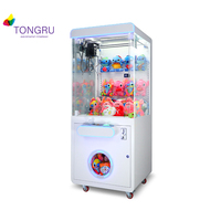Machine à griffes commerciale blanche pour la rentabilité des entreprises, machine à griffes pour jouets en peluche et animaux en peluche
