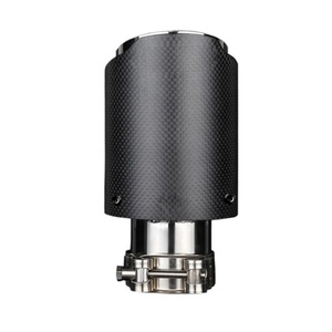 Puntas de silenciador de <span class=keywords><strong>escape</strong></span> de fibra de carbono de coche de carreras Universal personalizadas para audi <span class=keywords><strong>bmw</strong></span> m3 <span class=keywords><strong>m4</strong></span> - Product Image 1