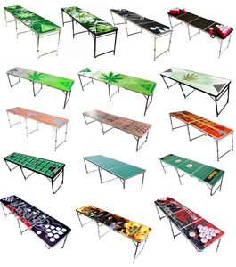 Table <span class=keywords><strong>de</strong></span> beer pong pliable <span class=keywords><strong>de</strong></span> 2,4 m pour Halloween – Idéale pour les fêtes, les clubs et le divertissement familial en intérieur - Product Image 6
