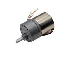 Motor Gearbox DC 24V 37mm Kecil yang Dapat Disesuaikan dari Pabrik untuk Sepeda Listrik, Rumah Pintar, Perahu & Aplikasi Kipas
