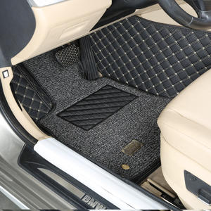 Alfombrillas de Coche de Cuero Verde Hechas a Medida para Hyundai Tucson, BYD, Audi A5, BMW, Suzuki Ciaz, Smart Fortwo 451, <span class=keywords><strong>Mazda</strong></span> CX30 - Product Image 1