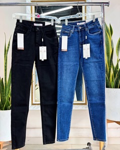 Nouveau jean taille mi-haute élastique <span class=keywords><strong>pour</strong></span> femme, respirant, séchage rapide, résistant à l'usure, idéal <span class=keywords><strong>pour</strong></span> le travail et le style urbain printemps-automne - Product Image 1