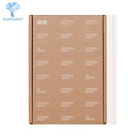 Boîte d'emballage personnalisée en carton ondulé kraft pour produits de santé en bouteille de verre