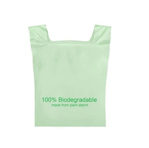 Bolsa de Plástico para Camisetas con Logotipo Impreso Personalizado, 100% Biodegradable y Compostable a Base de Almidón de Maíz - Product Image 2