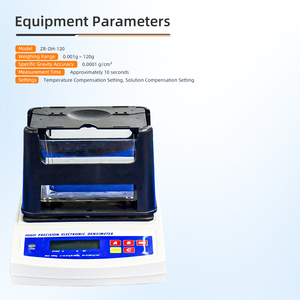Draagbare model 120-dichtheidstester voor dagelijkse meting van de specifieke zwaartekracht en gegevensaflezing van poeders, kleine componenten en olie-monsters - Product Image 4