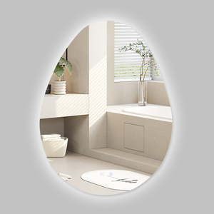 Salle de bain Fullkenlight Salle de bain de luxe <span class=keywords><strong>Miroir</strong></span> LED sans cadre anti-buée <span class=keywords><strong>Toilette</strong></span> Écran tactile <span class=keywords><strong>Miroir</strong></span> intelligent - Product Image 3