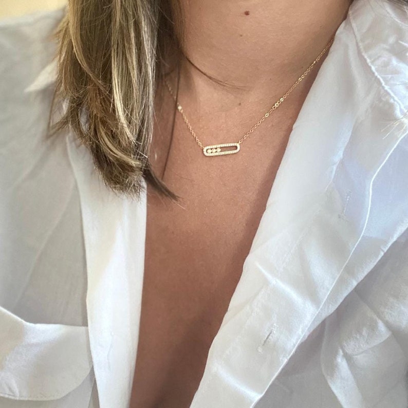 GARNI Safety Pin Necklace 20SS Safety Pin Necklaces - Elegant