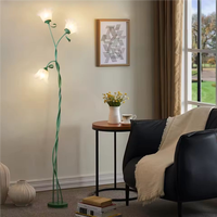 Lampe sur pied à intensité variable de luxe pour la décoration de la maison, lampe sur pied moderne pour le salon, lampes sur pied de bureau