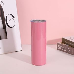Vaso Térmico Delgado de 20oz, Acero Inoxidable 304, Sublimable, Antiderrames, Personalizable para Oficina - Product Image 3