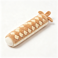 Jouet pour animaux de compagnie en peluche naturelle écologique, personnalisable OEM, en coton PP doux, unisexe, vente en gros, cadeau promotionnel, approvisionnement en vrac pour chats et chiens
