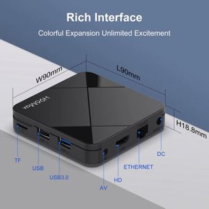 2025 H96 MAX Rockchip RK3518 STB 4K Streaming Wifi6 Internet Super <b>Box</b> Custom Premium Certified <b>Android</b> 14 Set-top <b>TV</b> <b>Box</b> - Product Image 5