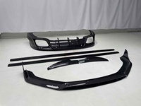 Kit Carrosserie Complet en Fibre de Carbone Sec Style OC de Haute Qualité (Lame Avant, Jupes Latérales, Diffuseur Arrière, Aileron Arrière) pour Porsche Panamera 976 2024+