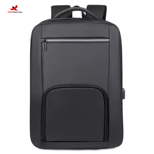 Mochila Antirrobo Ligera de Poliéster para Estudiantes con Puerto USB, Cierre de Cremallera y Compartimento para Portátil, para Pedidos al por Mayor RTS - Product Image 2