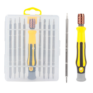 <b>Precision</b> <b>Screwdriver</b> <b>Set</b> 17 In 1 With 9 Bits Chrome Vanadium Steel For Mobile Phone Repair Tools - Product Image 1