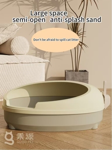 OEM/ODM Fashion High High Quality Wall <strong>Plastic</strong> Toilet Quick Cleaning Kitty Toilet <strong>Cat</strong> Litter <strong>Box</strong> - Product Image 4