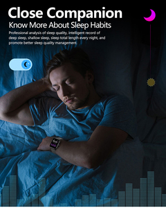 Nouvelle montre connectée C09 à prix avantageux, surveillance de la fréquence cardiaque, de la pression artérielle, du sommeil, suivi de la santé, tracker de fitness, montre intelligente pour femmes et hommes - Product Image 4