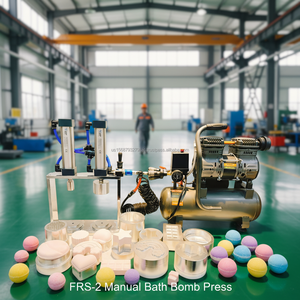 CNC Pneumatic Power Press Machine Desk <b>Bench</b> Top for <b>Bath</b> Bomb Shampoo Bar Mold with High Quality Engine and Bearing - Product Image 3