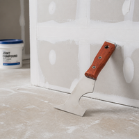 Spatule multi-usages en acier inoxydable SNC Pro 5-en-1, grattoir à peinture en acier inoxydable