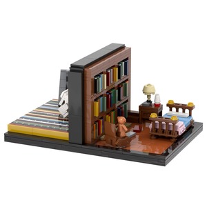 Set de Construcción de Bloques de Plástico ABS, 526 Piezas, MOC1637, Serie de TV, Películas y Videojuegos, Modelo Interestelar, Educativo, para Armar, Regalo para Adolescentes - Product Image 6