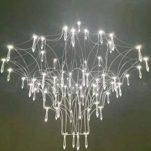 Candelabro de arte italiano decorar cafetería Bar Firefly Star Winery Hotel Villa sala de estar <span class=keywords><strong>cielo</strong></span> estrellado luz colgante - Product Image 5