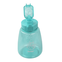 Bouteille d'eau en plastique transparente sans BPA avec couvercle à paille, personnalisable, vente en gros, offre spéciale
