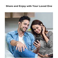 Adaptador de Audio USB C a Doble 3.5mm, Cable Divisor de Micrófono y Auriculares con Chip DAC AB136D para Teléfonos y Tabletas Tipo C