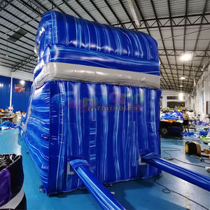 Tobogán acuático inflable para jardín, tobogán de agua inflable para niños, castillo inflable comercial con piscina para fiestas y brincos. - Product Image 5