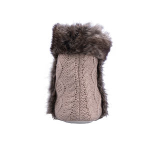 Venta al por mayor <span class=keywords><strong>de</strong></span> botas cálidas personalizadas para mujer, botines <span class=keywords><strong>de</strong></span> invierno <span class=keywords><strong>de</strong></span> <span class=keywords><strong>lana</strong></span> <span class=keywords><strong>de</strong></span> punto <span class=keywords><strong>de</strong></span> ganchillo para mujer - Product Image 3