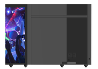 Cabina de DJ Portátil de Alta Calidad con Diseño Nuevo, Escritorio de DJ, Pantalla LED de Video, Disponible en Almacenes de EE. UU. y la UE