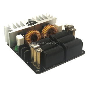 โมดูลทำความร้อนแบบเหนี่ยวนำแรงดันต่ำ 1000W 20A ZVS พร้อมไดรเวอร์ฟลายแบค คอยล์ปล่อยประจุเทสลา บอร์ดทำความร้อน - Product Image 3