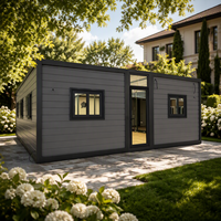 Maison conteneur portable extensible de 40 pieds à prix abordable – Maisons préfabriquées, chambre, entrepôt, salon extensibles