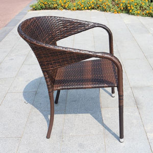 Commercio all'ingrosso in magazzino scontato in vimini rattan ristorante esterno tavolo <span class=keywords><strong>da</strong></span> pranzo <span class=keywords><strong>e</strong></span> sedia PE rattan set di mobili <span class=keywords><strong>da</strong></span> caffè - Product Image 5