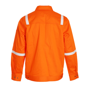 Veste ignifuge, vêtements de travail industriels ignifuges, vêtements orange <span class=keywords><strong>FR</strong></span>, veste <span class=keywords><strong>FR</strong></span> - Product Image 2