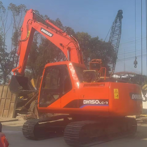Doosan รถขุดตีนตะขาบมือสองจากญี่ปุ่น DH150LC-7ชั่วโมงการทำงานที่มีคุณภาพสูงสำหรับงานก่อสร้าง - Product Image 1
