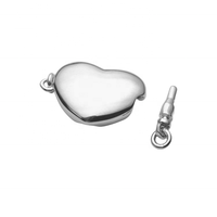 Fermoirs OT en argent sterling 925 pour la fabrication de bijoux, fermoirs de collier de perles DIY, fermoirs de 6 mm, breloques de sac, fermoirs de bracelet cœur 18 carats